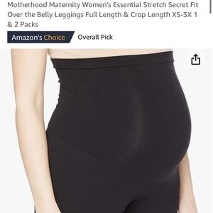 2 pairs of Motherhood maternity leggings